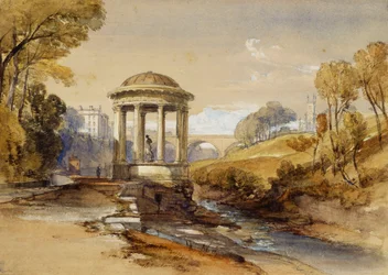 St. Bernards kilde, Water of Leith, nær Edinburgh i Skottland