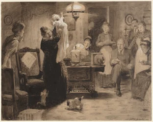 Skisse til illustrasjon The Stationary Baby, 1912.