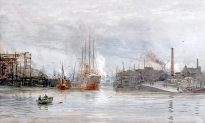 Kelvins munning (akvarell)