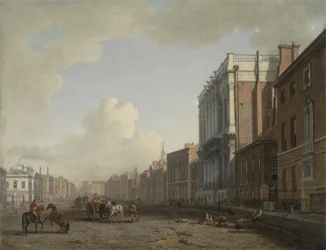 Whitehall, Looking Northeast, ca. 1775 (olje på lerret)