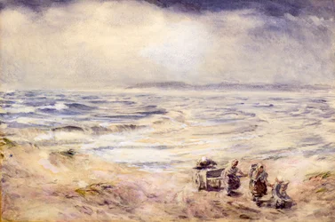 A Wet Day, ca. 1876 (akvarell)