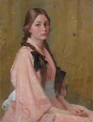 Mona, datter av Mrs. R. William Merritt Chase, ca. 1894