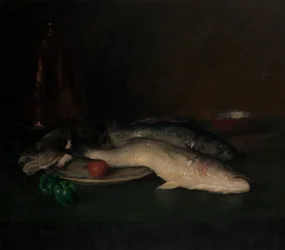 Still Life: Fish, av 1908.