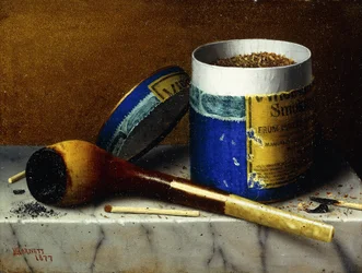 Tobakk og pipe, 1877