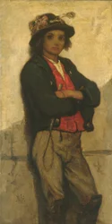 Italiensk gutt, ca. 1866