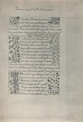 Side fra The Story of the Dwellers of Eyr, 1871.