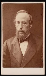 Portrett av James Croll 1821-1890, før 1876.