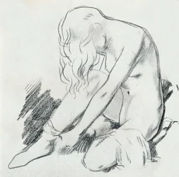 En figurstudie, 1900-tallet 1932