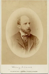 Henry Adams (1838–1918), amerikansk historiker (albumfoto)