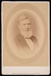 Portrett av Asa Gray 1810-1888, før 1876.