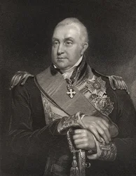 Admiral Edward Pellew, gravert av William Holly (1807-71) fra 