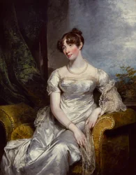 Portrett av Louisa, Lady Lovaine, senere grevinne av Beverley (olje på lerret)