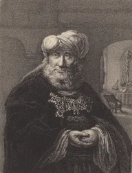 En jødisk rabbiner.