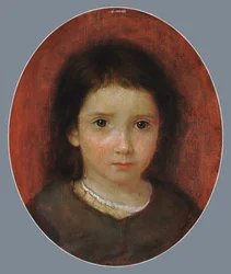 Datter av William Page Muligens Anne Page, ca. 1837-38.