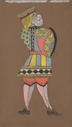 Hjerteknekten (kostymedesign for Alice i Eventyrland)