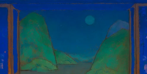 Sea Shore (scenografi for Alice i Eventyrland, 1915)