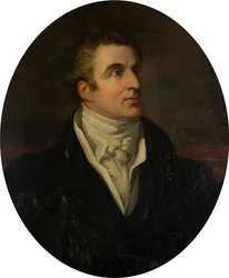 Portrett av hertugen av Wellington (1769-1852), ca. 1789-1852 (olje på lerret)