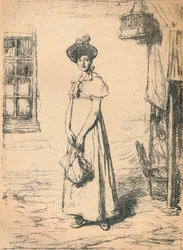 The Young Housewife Study, c1878.