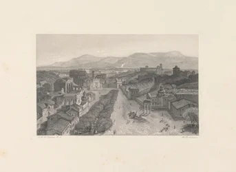 Forum Romanum fra Capitoltårnet