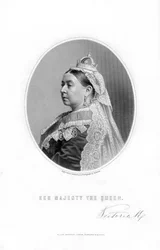 Dronning Victoria, dronning av Storbritannia av Storbritannia og Irland, 1899.