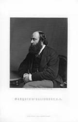 Robert Gascoyne-Cecil, tredje markis av Salisbury, britisk statsmann og statsminister, 1893.