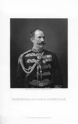 Sir Herbert Stewart , britisk soldat, 1893.