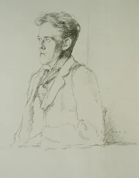Portrett av Hilaire Belloc (1870-1953)