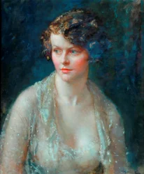Prunella (olje på lerret)