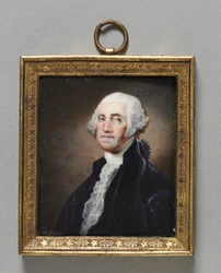 Portrett av George Washington, ca. 1790-tallet.