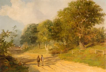 Veien til Redheugh Hall, 1856