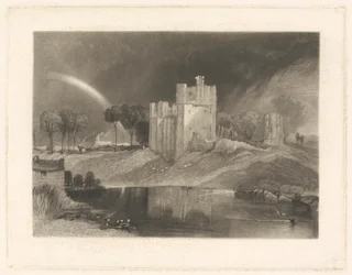 Brougham Castle, nær krysset mellom elvene Eamont og Lowther