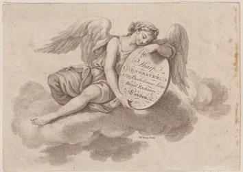 Byttekort for William Sharp, gravør, 1700-tallet.