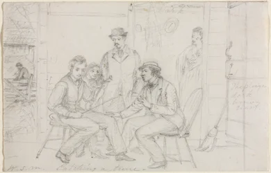 Catching a Tune, sannsynligvis 1867.