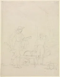 Wholl Turn the grindstone, ca. 1850.