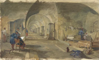 Interiør av Fort Nicholas, Sebastopol, Krim