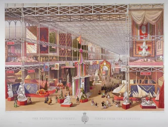 Den store utstillingen, Hyde Park, Westminster, London, 1851.