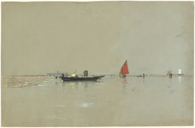 En venetiansk lagune