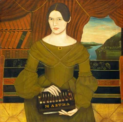 Martha, ca. 1835 (olje på lerret)