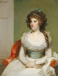Matilda Caroline Cruger, ca. 1795 (olje på lerret)