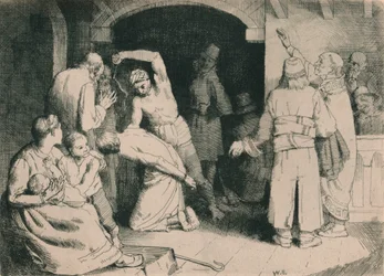 The Scourging of Faithful, c1916