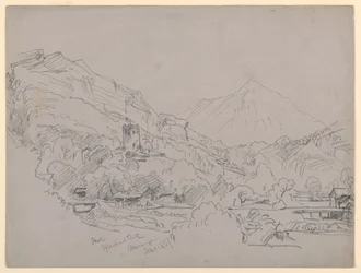 Landskap, Meiringen, Sveits
