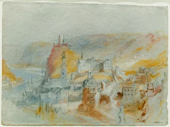 Cochem sett ovenfra Endertal