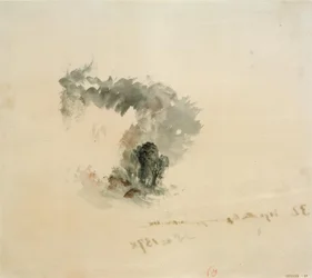 Sea, Trees, Figures (?, for Campbell