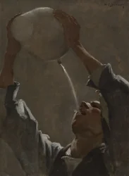 Studie for "An Aragonese Smuggler", 1881