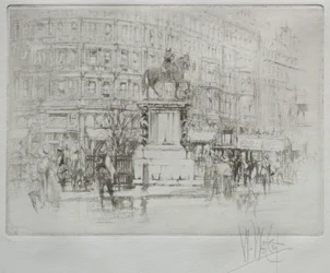 Charing Cross: Statuen av Charles I