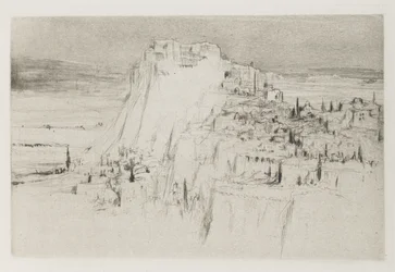 Herodias: Side 3, Machaerus-citadellet reiste seg fra østsiden av Dødehavet, på en topp av basalt, i form av en kjegle