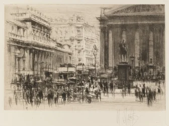 London-sett: Bank (med Royal Exchange)