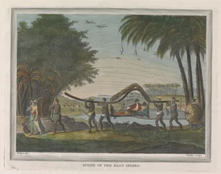 Scene i Øst-India