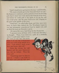 Illustrasjon fra «Den fantastiske trollmannen fra Oz» av Lyman Frank Baum