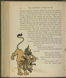 Illustrasjon fra «Den fantastiske trollmannen fra Oz» av Lyman Frank Baum